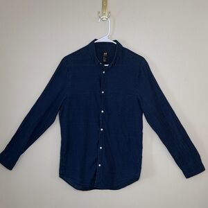 H&M 100% Cotton Button Down Shirt Size S